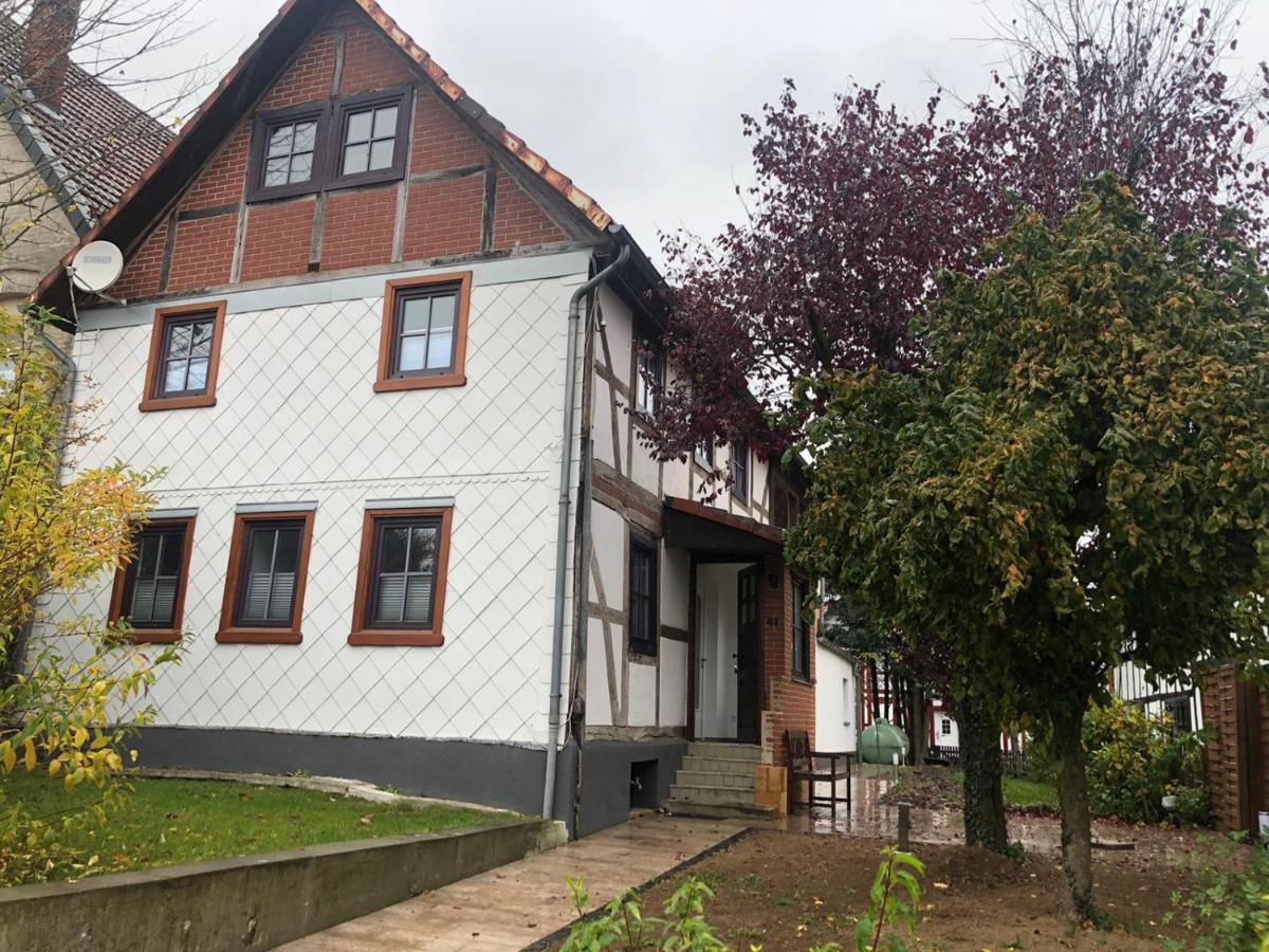 Bike & Sleep Weserbergland Ferienhaus Vahlbruch エクステリア 写真