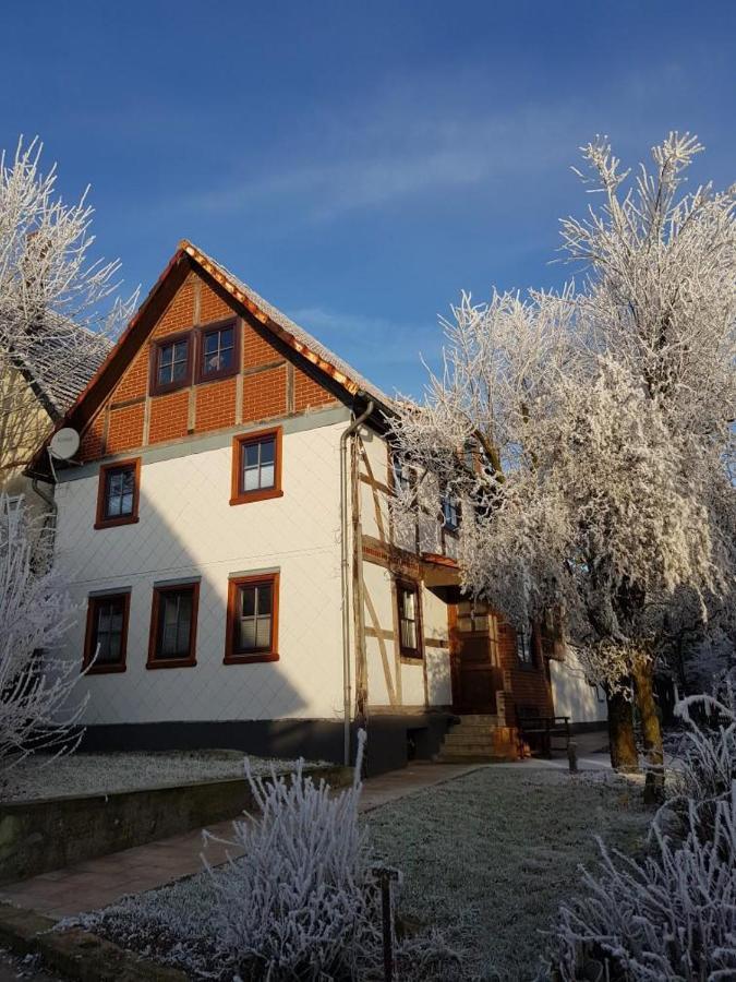 Bike & Sleep Weserbergland Ferienhaus Vahlbruch エクステリア 写真