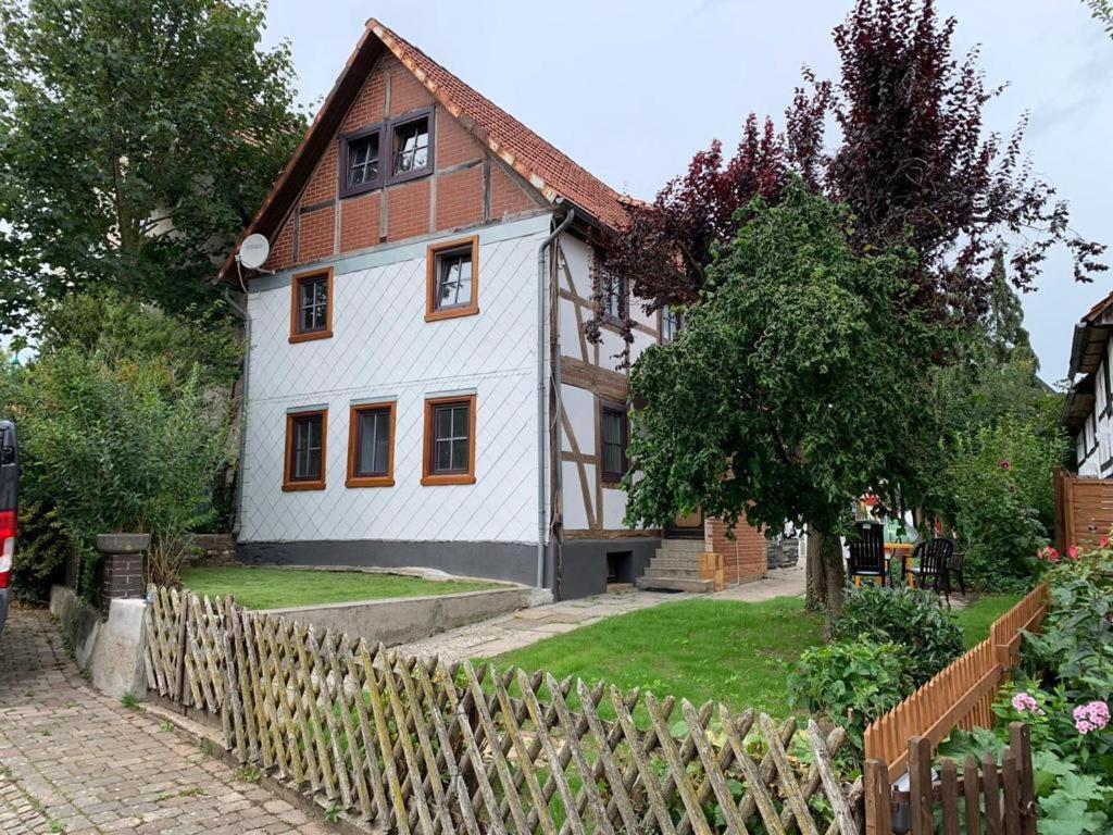 Bike & Sleep Weserbergland Ferienhaus Vahlbruch エクステリア 写真