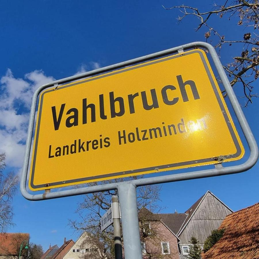Bike & Sleep Weserbergland Ferienhaus Vahlbruch エクステリア 写真